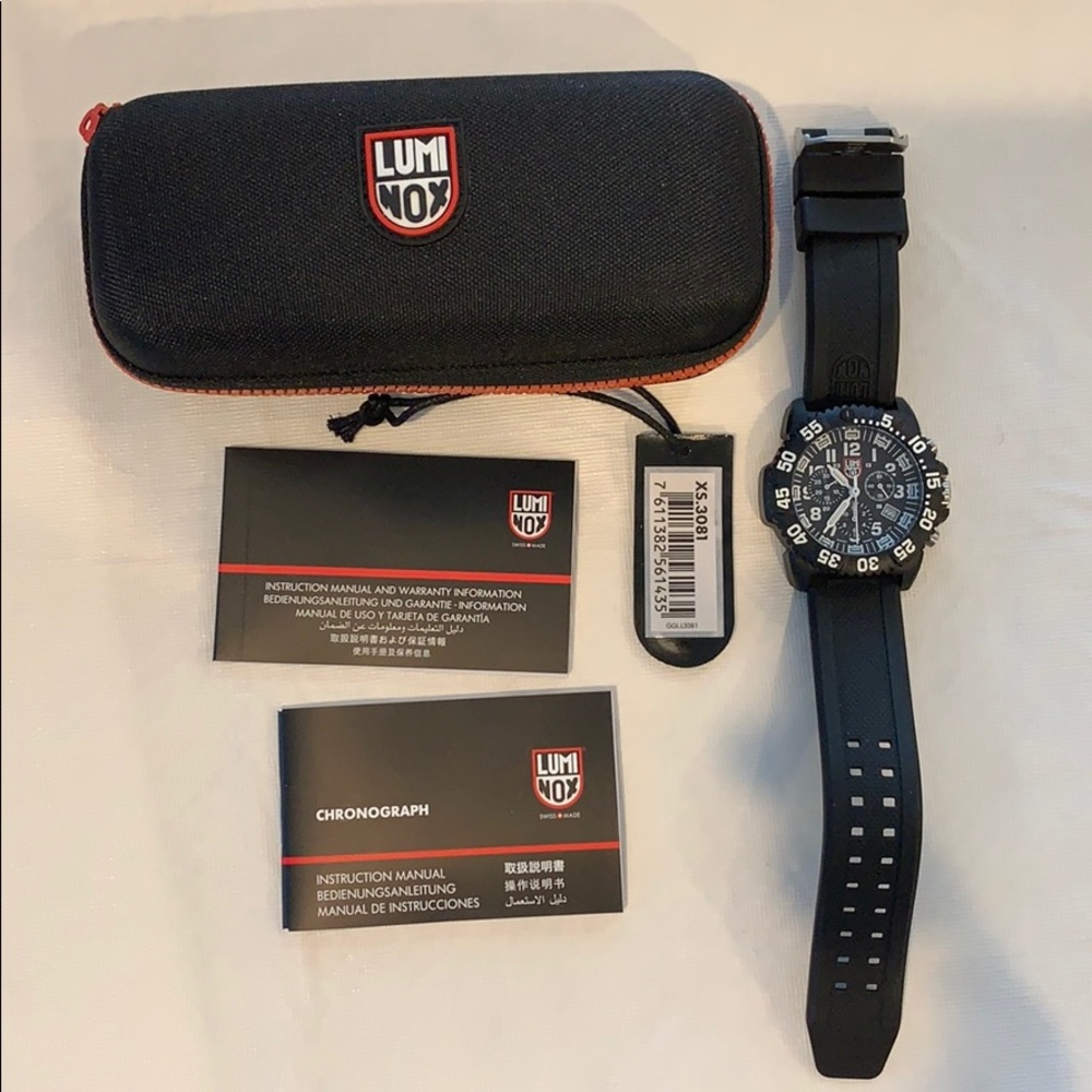 Luminox 3081 Men's EVO Colormark Chronograph Watch